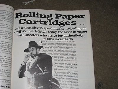 NRA TESTS COLT AGENT, WBY FIBERMARK, HATFIELD SQUIRREL ,+ ROLLING PAPER CARTRIDG