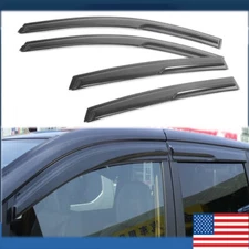 For Honda CRV 2012-2016 3D Wavy Mugen Window Visors Side Sun/Rain Guard Vent