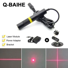 Infrared 780nm 100mW Dot Line Cross Laser Module 16x120mm w/Adapter US/EU/AU/UK