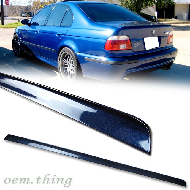 Stock USA Painted 317 BMW E39 5series Sedan Trunk Lip Spoiler 540i