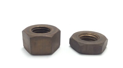 Wurth 88-203 Brass Propeller Jam Nut Set - Thread 3/4-10 - Shaft Size 1''-1 1/8