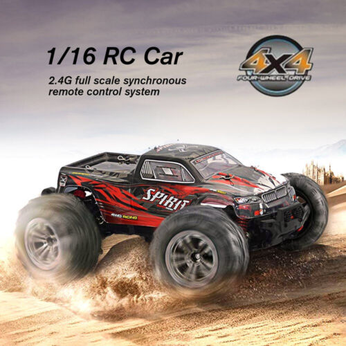 1:16 2.4Ghz 4WD High Speed Electric Brushless Monster Truck RC Car RTR Color Var - Picture 1 of 7