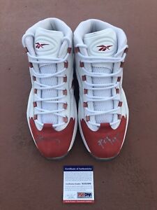 reebok question mid red toe