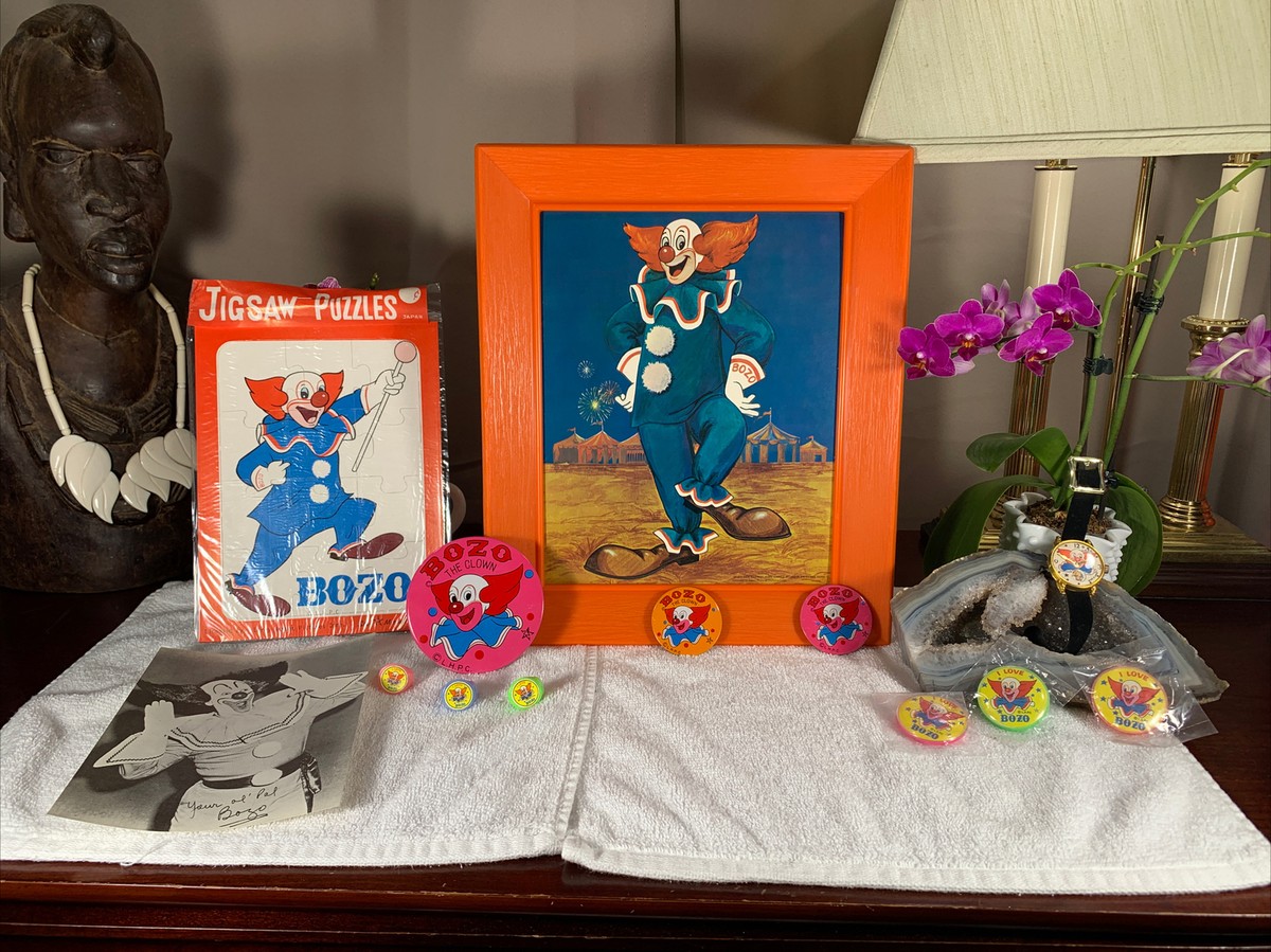 Vintage Larry Harmon's BOZO The Clown RARE Memorabilia LOT