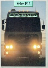 VOLVO F12 GLOBETROTTER TRUCK ORIGINAL 1979 FACTORY UK SALES BROCHURE