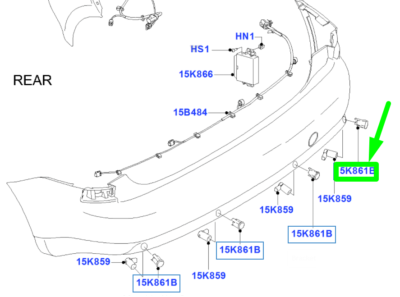 Genuine Ford Parking Distance Control Retainer 1471895 for sale  