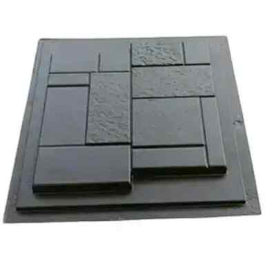 2pcs Panels Wall ABS Stone Art Plastic Mold Decor 3D Plaster Tile Form Design