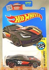 2016 Hot Wheels #180 HW Speed Graphics 5/10 '14 CORVETTE STINGRAY Black w/Pr5 Sp