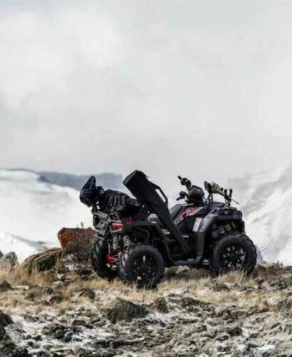 Empuñaduras térmicas universales Fire Power para ATV con ajuste alto o bajo, cuatro ruedas / cuádruple Foto 3 de 4