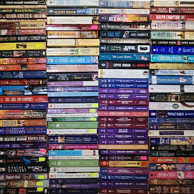 RANDOM PULL Lot of 20 ROMANCE Mass-Market Paperback PB Books
