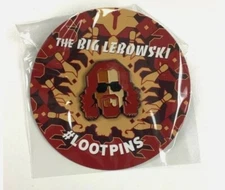 The Big Lebowski - “The Dude” Enamel Pin - Loot Crate Exclusive - Jeff Bridges