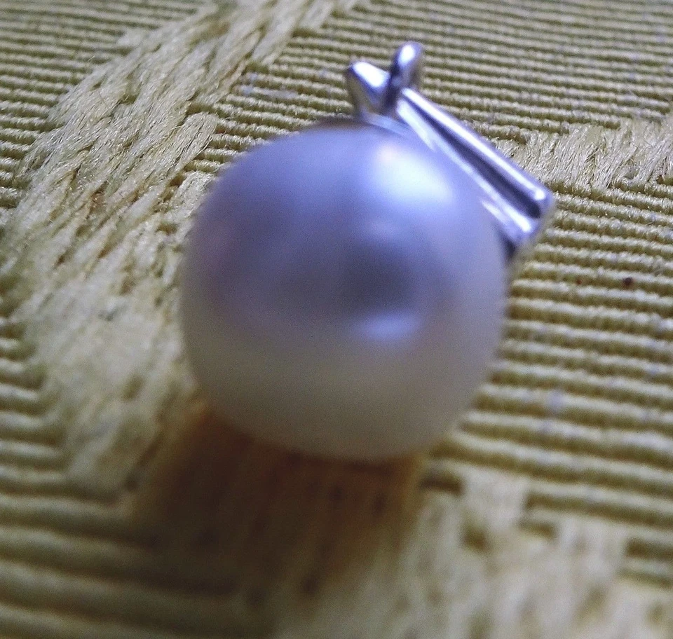 Perla di fiume in argento - Immagine 4 di 4