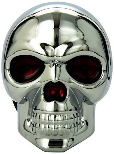 LED Skull Hitch Cover Fits Most Standard 2 Inch Receiver