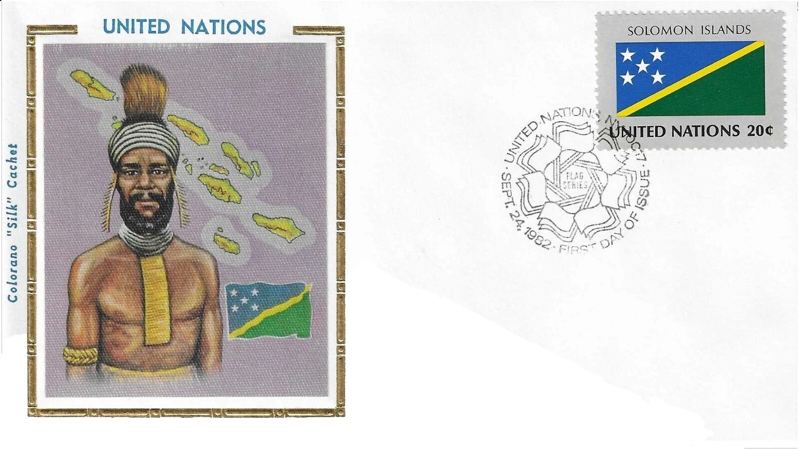 Primer día de emisión sobre de Primer Día estampillas de las islas Salomón (1978-presente)