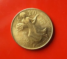 200 LIRE 1981 FAO - VILLA LUBIN SENZA FIRMA VEROI AL ROVESCIO [U580]
