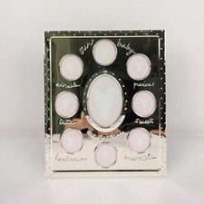 Sandra Magsamen One of A Kind Silver Plated Baby Photo Picture Frame With Box
