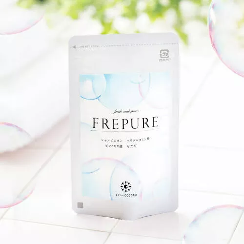 COCORO FREPURE Breath Care Supplement Chewable 30 Tablets 1 Pack JAPAN