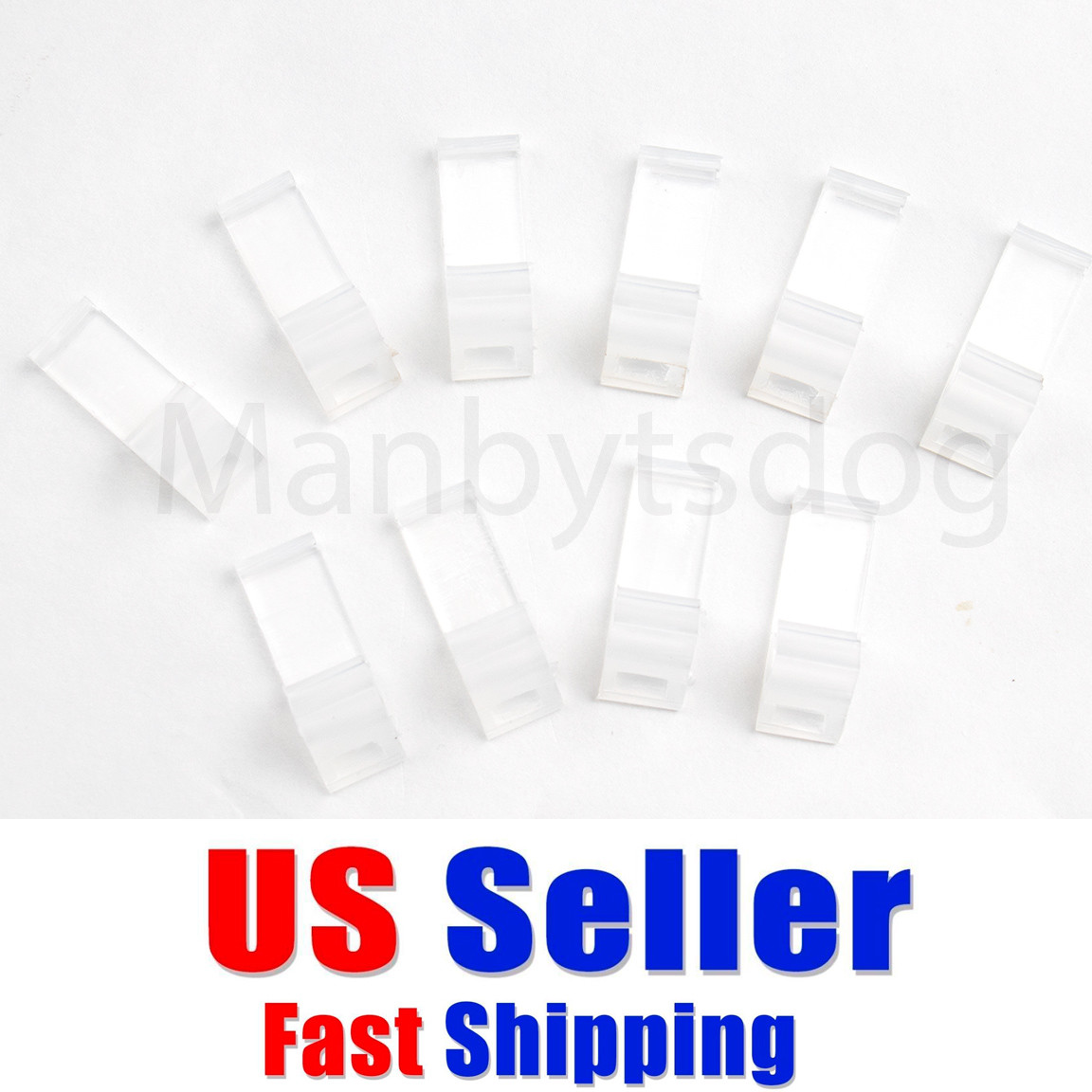 30 Pcs Horizontal Vinyl Siding Cable RG6 & RG59 Clear Snap Clips US