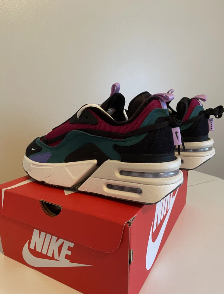 Size 12 womens Nike Air Max Furyosa NRG Night Green Raspberry