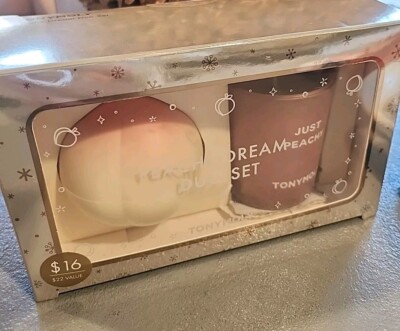 Tony Moly Peachy Dream Duo Set Hand Cream And Candle Nib