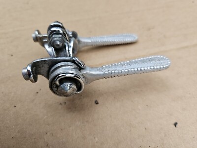 Vintage 2x6 Campagnolo Vicenza Record Downtube Shifters 28.6
