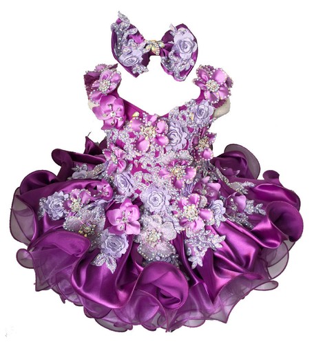 Jenniferwu Baby Girl Dress Lace Pageant Party Wedding Tull Dress 6T