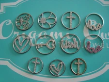 Authentic Origami Owl "Your Choice" of Silver Window Plates "New"  