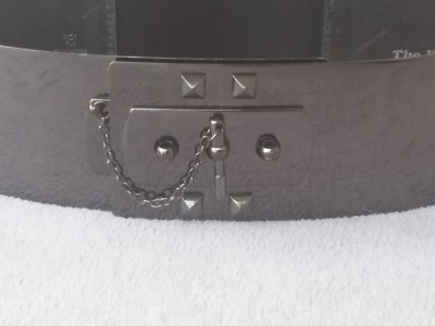 The Kooples women’s Black leather belt XS Wide black leather belt | The Kooples US main image 4