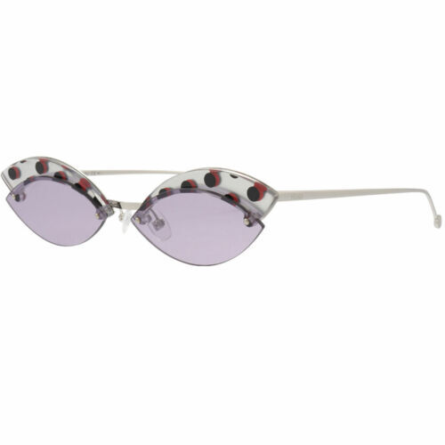 Bebe BB7208 710 Sunglasses Square Cat Eye Metal Gold Purple  display picture 1