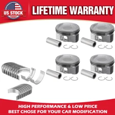 Piston Rings Set + Main & Rod Bearings for Toyota RAV4 2.4L L4 2AZFE 2006-2008