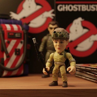 Ghostbusters Ray Stantz Vinyl Action Figure 3.5 Inch Collectible Toy for Fans