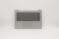 Lenovo Ideapad 330S-14IKB Tastatur Handauflage Top Abdeckung Bulgairian Grau