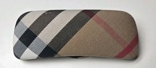 Burberry Eyeglasses Sunglasses Hard Case Nova Check Plaid