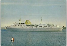 10012887 - Kronprins Harald im Kieler Hafen ca 1965 AK Faehre