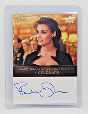 2024 Upper Deck James Bond Black Diamond Franchise Autograph Famke Janssen