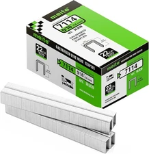meite 22 Gauge 71 Series 3/8-Inch Crown Galvanized Staples for Upholstery