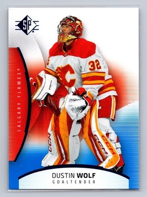 2025-26 Sp - Dustin Wolf #40 Blue 
