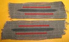 GERMAN WW2  ARMY  HEER  ARTILLERY ENLISTED  COLLAR TABS -ORIGINAL
