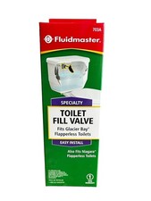 Fluidmaster 703A Toilet Fill Valve Fits Glacier Bay Flapperless Toilets