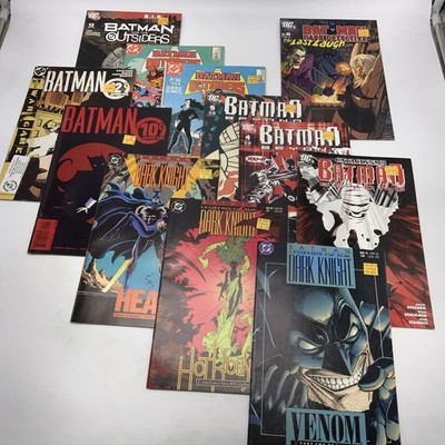 Batman DC Comics Mixed Lot Of 12 Reader Dark Knight, Beyond, Outsiders