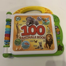 LeapFrog 100 Animals Book Green, Toddler-Friendly, Bilingual Learning Talking
