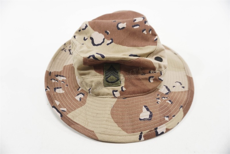 OLDSCHOOL USGI Six Color Chocolate Chip Camo Boonie Hat 7 1/8 Desert Storm 