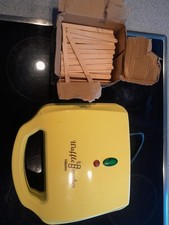 Waffeleisen für Waffeln Am Stiel mit Holzstielen Gebraucht Guter Zustand