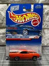 Hot Wheels 1998 First Editions 17 Of 40 Cars 70 Roadrunner 661 Orange