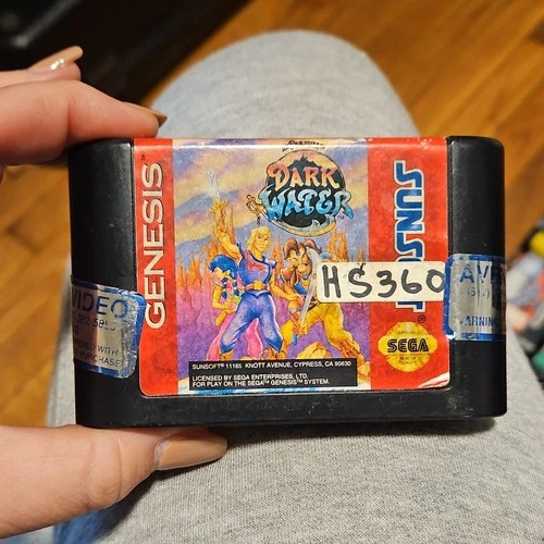 Sunsoft Dark Water Sega Genesis Game Cartridge NTSC-U/C Action & Adventure