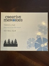 RARE Creative Memories Treeline Decorative Border Punch Scrapbook Stamp  Card