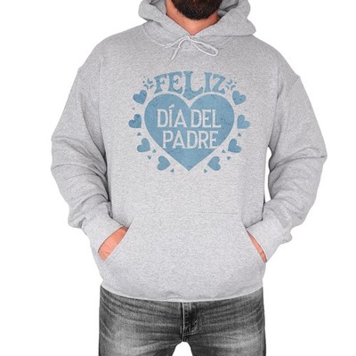 Feliz Dia Del Padre Mens Hoodie Distressed Heart Spanish Fathers Day Gift