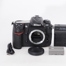 Nikon D300 12.3MP Digital SLR Camera Body w/Charger, USB cable From Japan Fedex