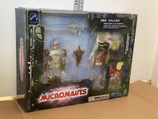 Palisades Micronauts 2003 Falco Rosso Oro Esclusivo Nuovo con scatola solo 50 prodotti