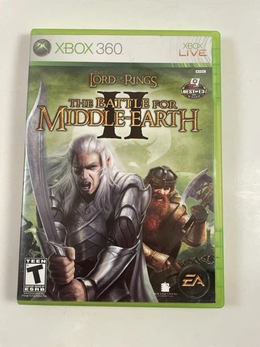 Lord of the Rings The Battle for Middle Earth II 2 Microsoft Xbox 360 No Manual